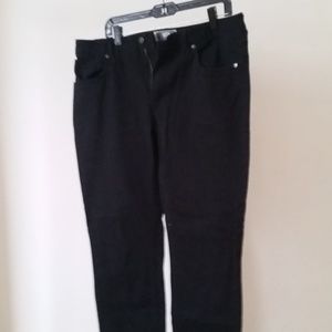 MBX Slim Straight  Black Denim